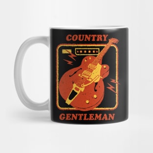 Country Gentleman Guitar Mug